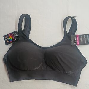 Bali Women's Black Comfort Revolution Seamless Bra